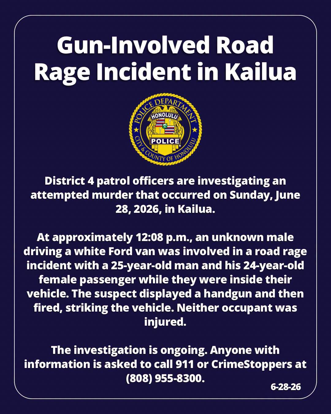 HPD OFFICIAL - Oahu | Stolen Stuff Hawaii