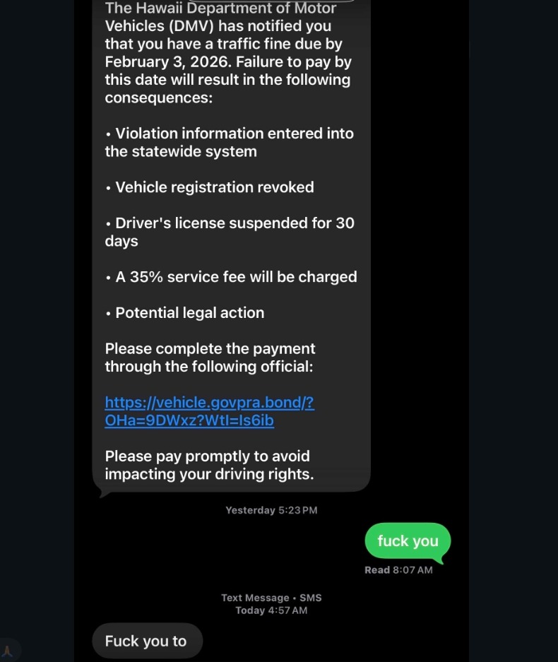 WARNING/SCAM - Oahu | Stolen Stuff Hawaii