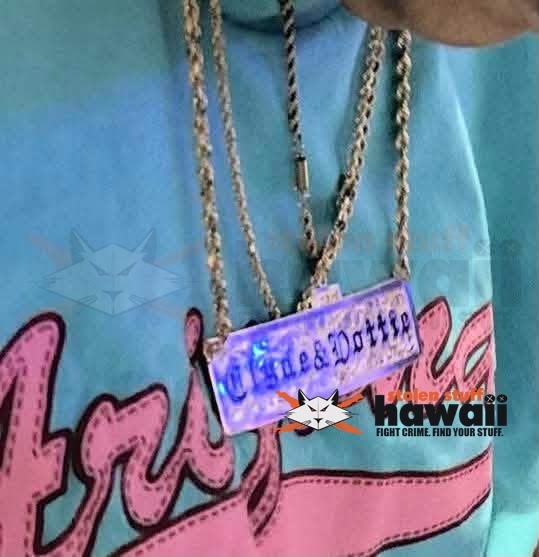 LOST ITEM - Oahu | Stolen Stuff Hawaii