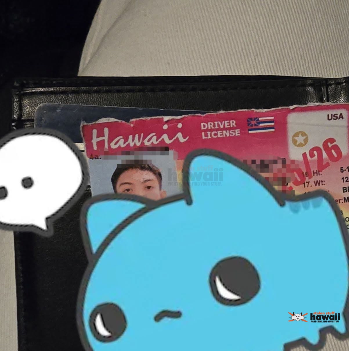 FOUND ITEM - Oahu | Stolen Stuff Hawaii