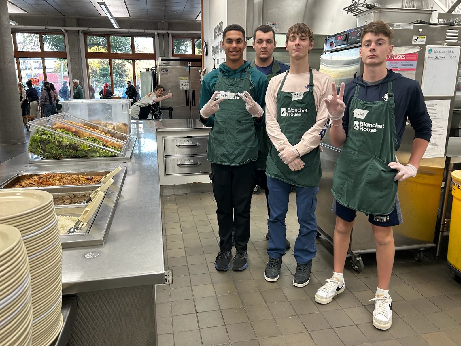 High School Youth Group October 2026 service outreach for Blanchet House (photo 4)
