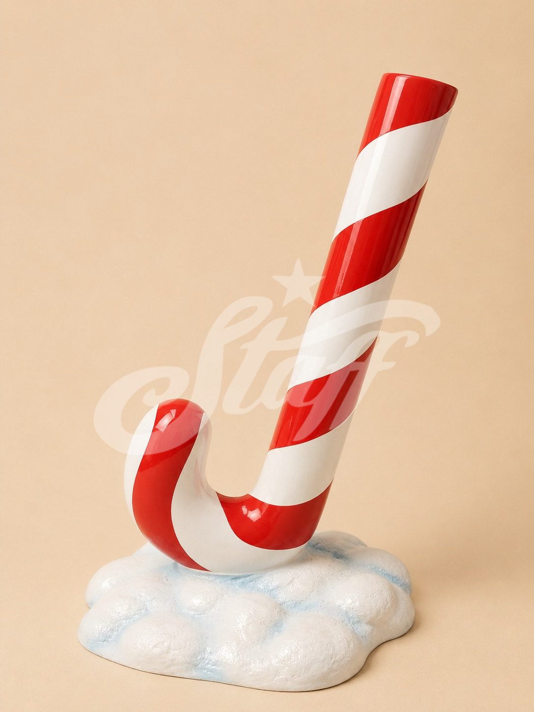 Bastón de Caramelo Navideño Grande