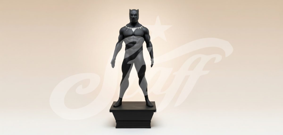 Estatua Black Panther Heroico