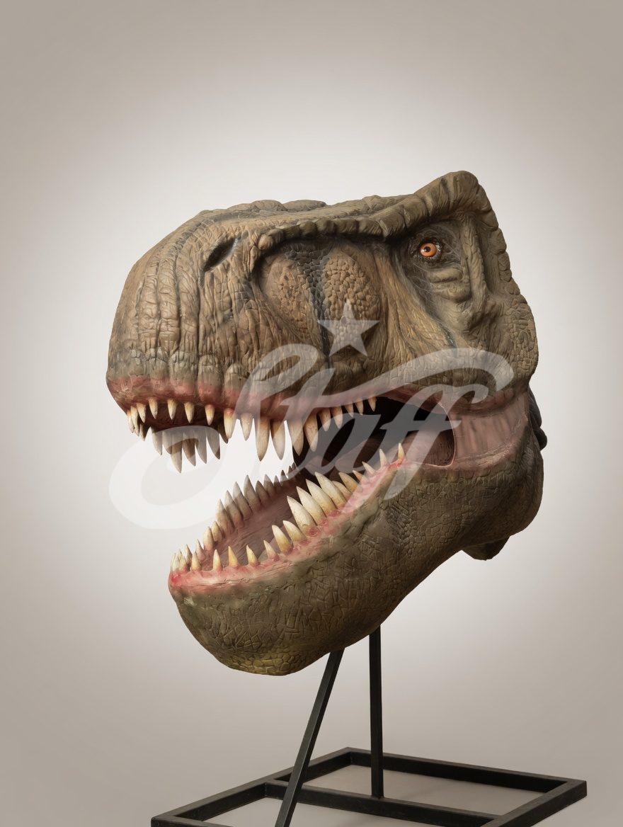 Cabeza T-Rex Articulada