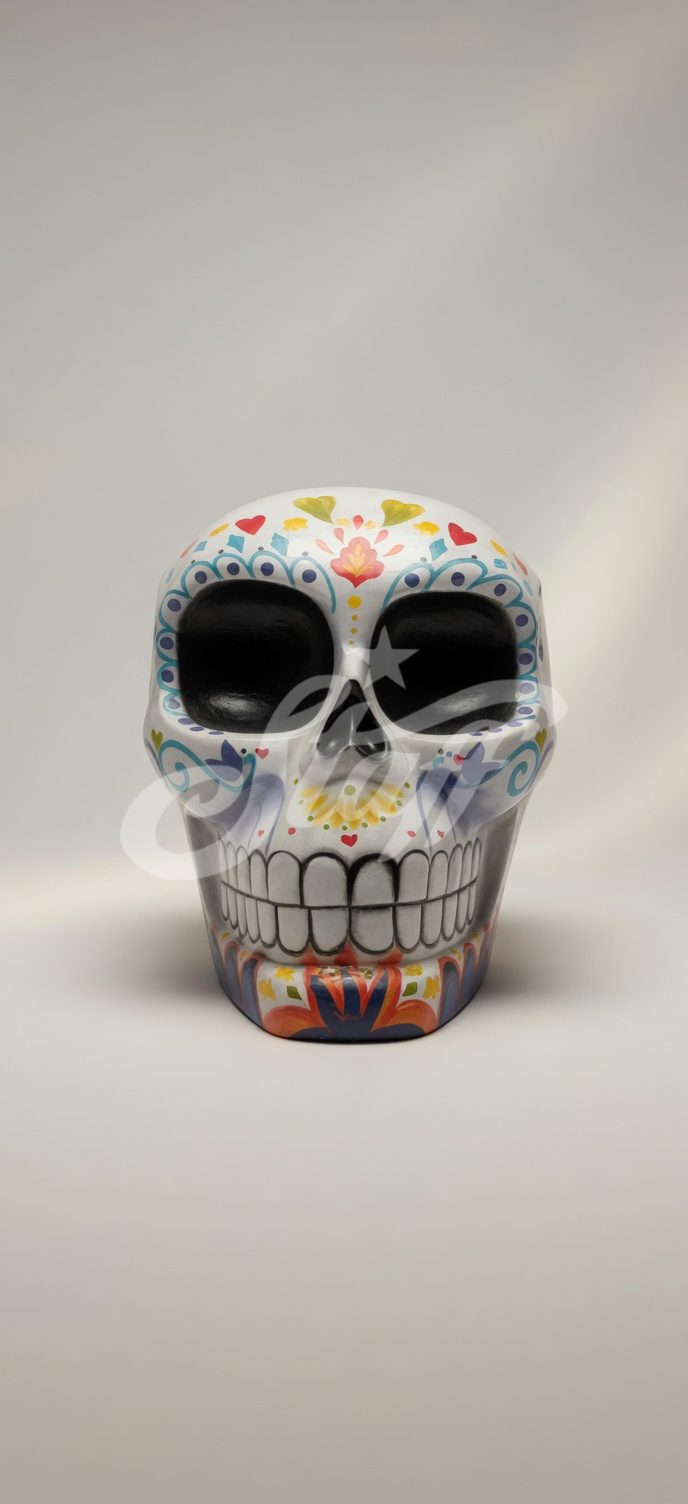 Calavera Decorativa Día de Muertos