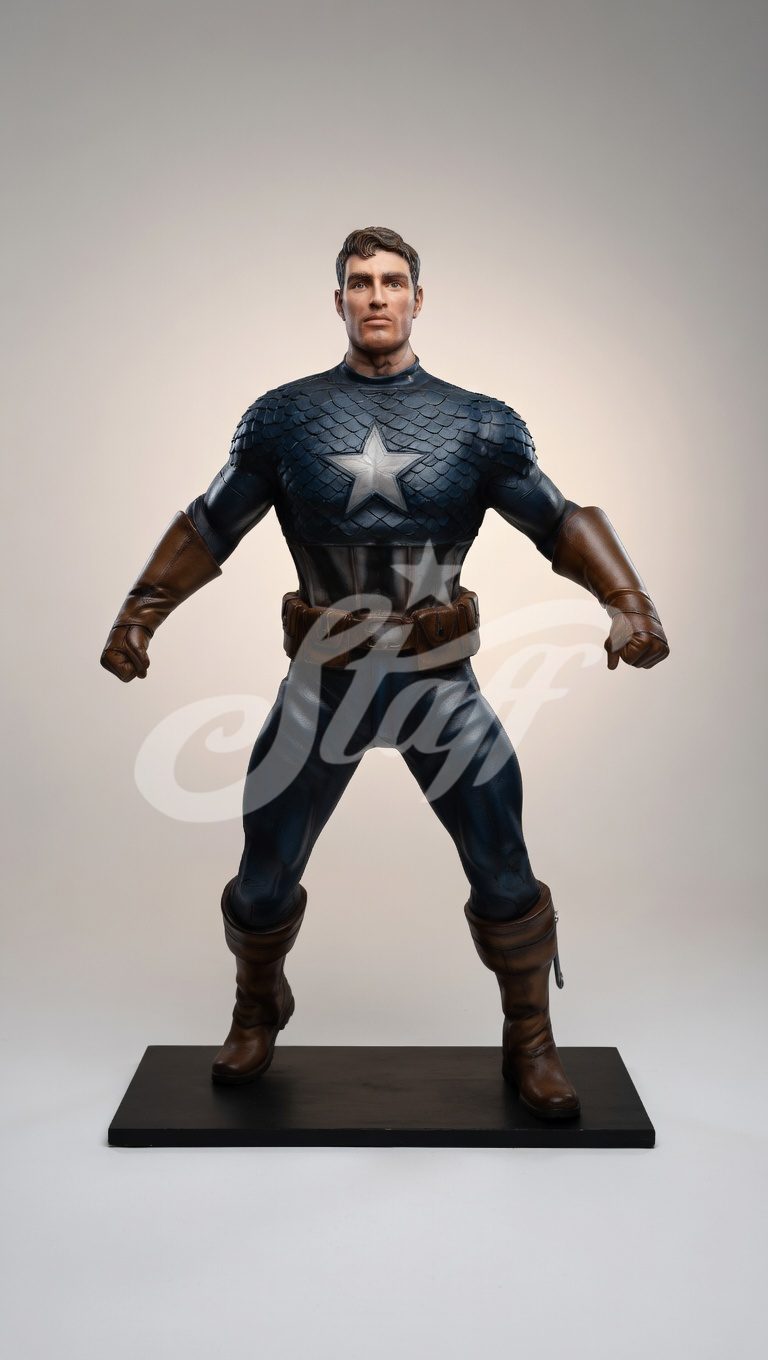 Estatua Capitán América Endgame