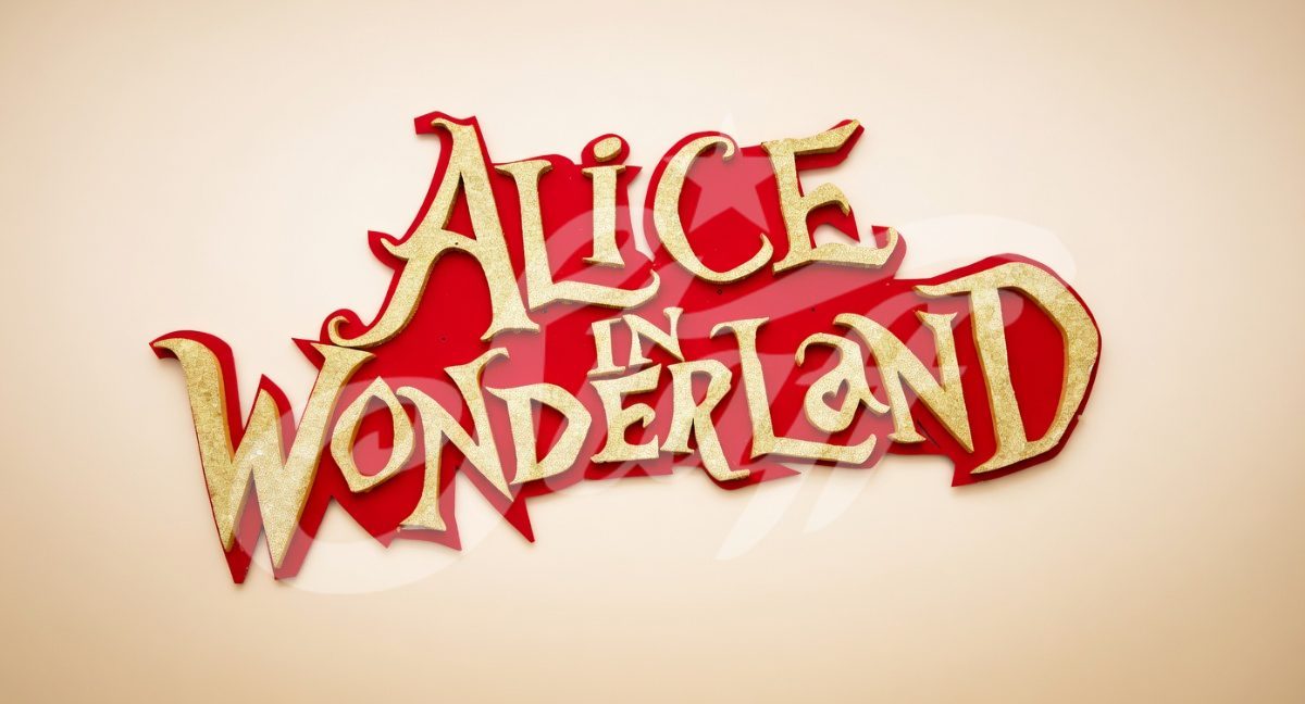  Letras 3D Alicia en el País de las Maravillas