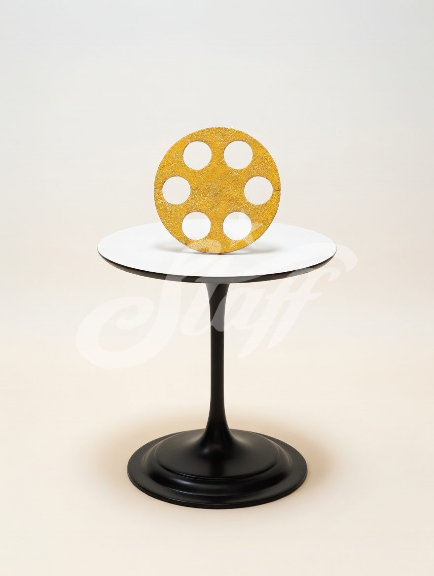 Carrete de Película Dorado