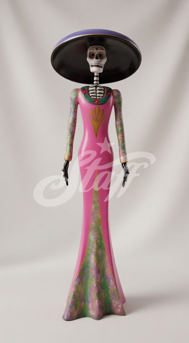 Catrina Elegante con Sombrero