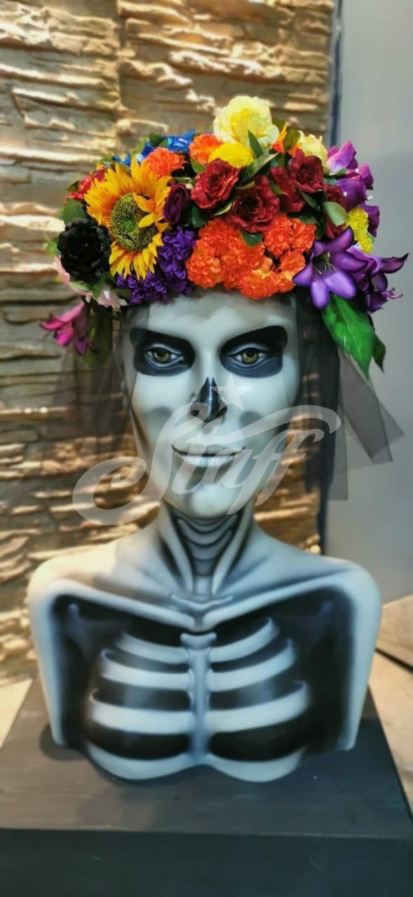 Catrina Grande Con flores 