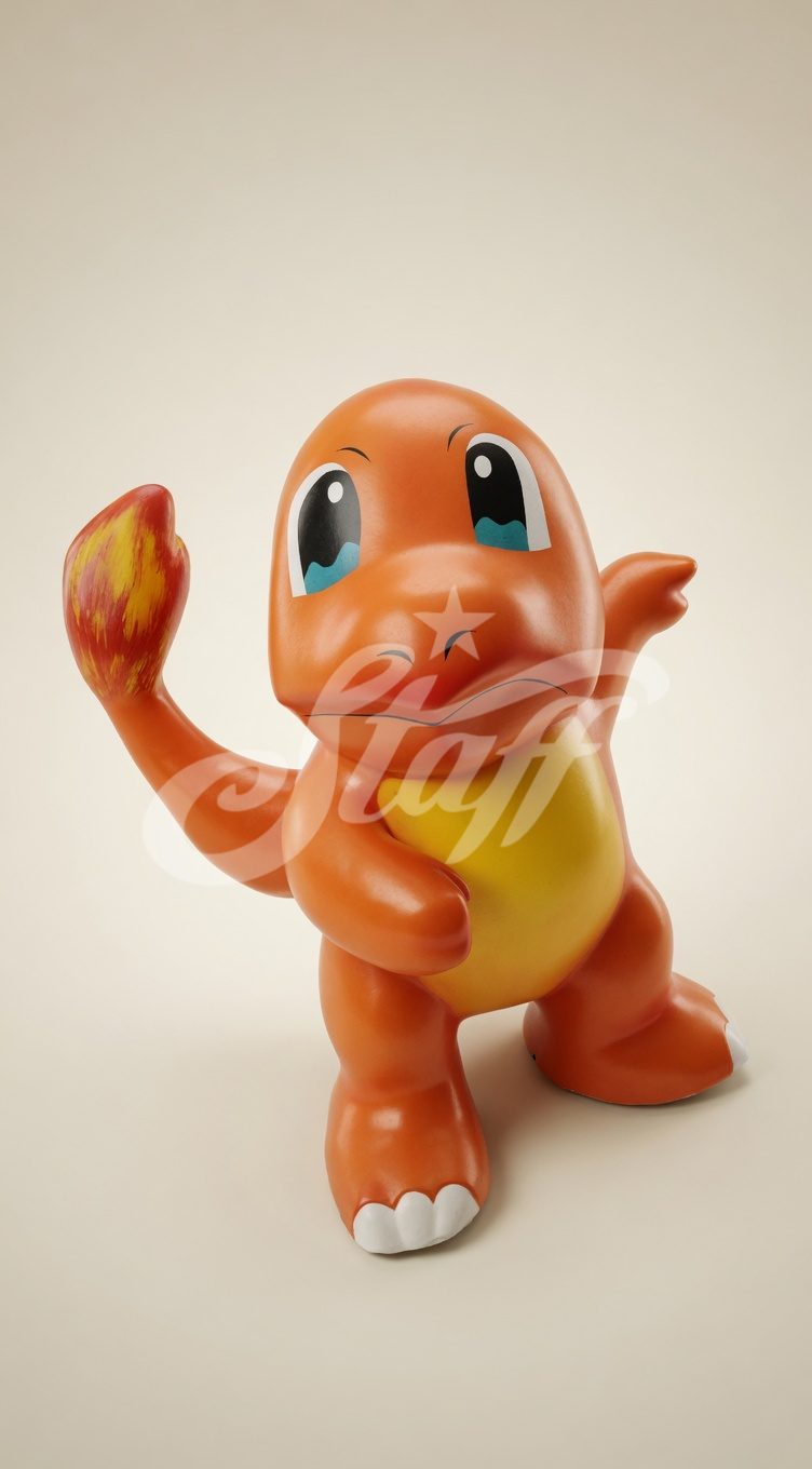 Charmander Pokémon Figura Decorativa