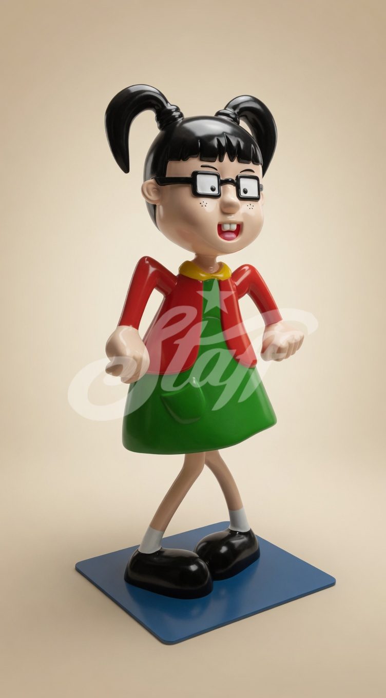 Figura Chilindrina Caricatura Vintage