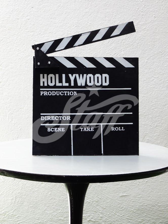 Claqueta Hollywood chica.