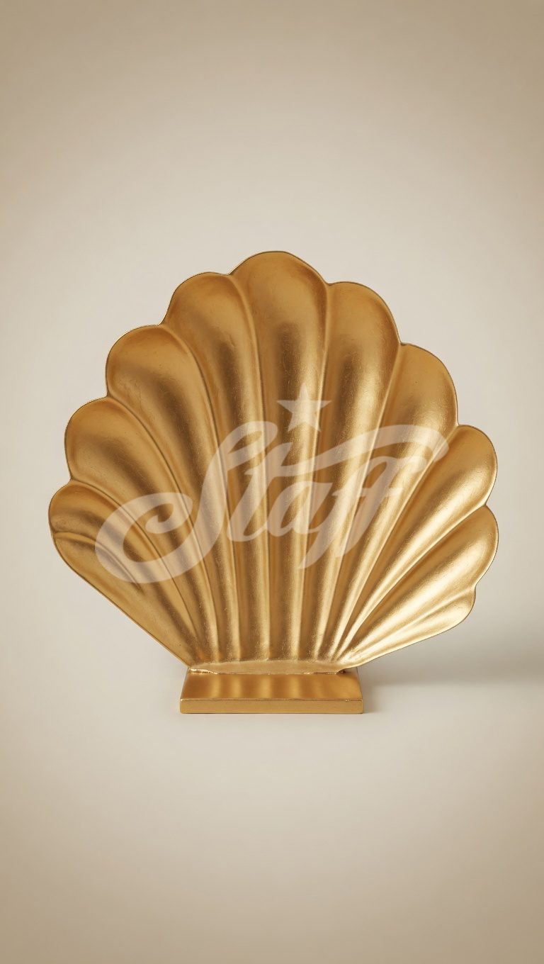 Concha Dorada Decorativa