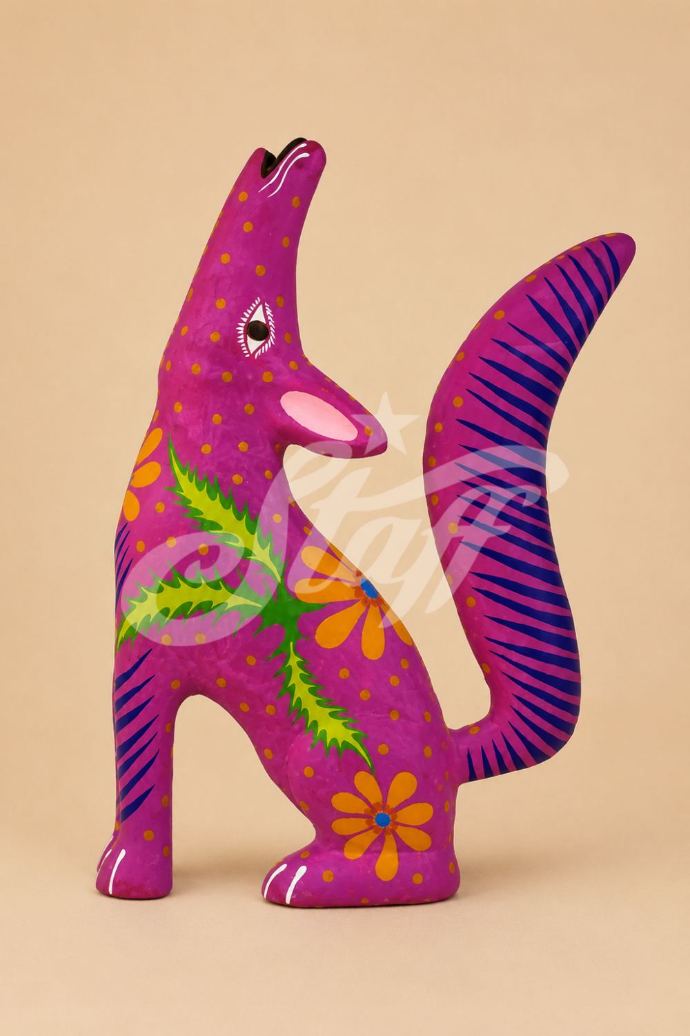 Coyote Alebrije (Izquierdo) Medio Volumen
