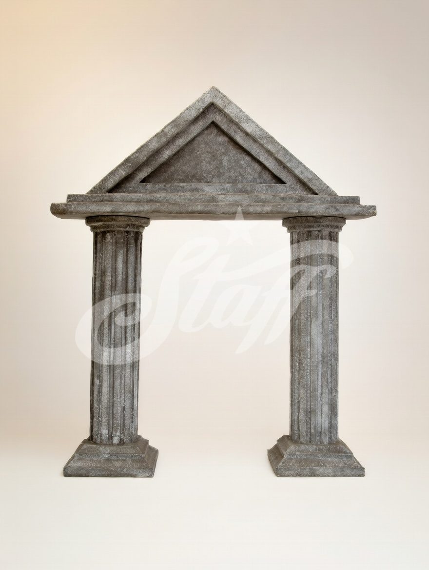 Pórtico Clásico con Columnas