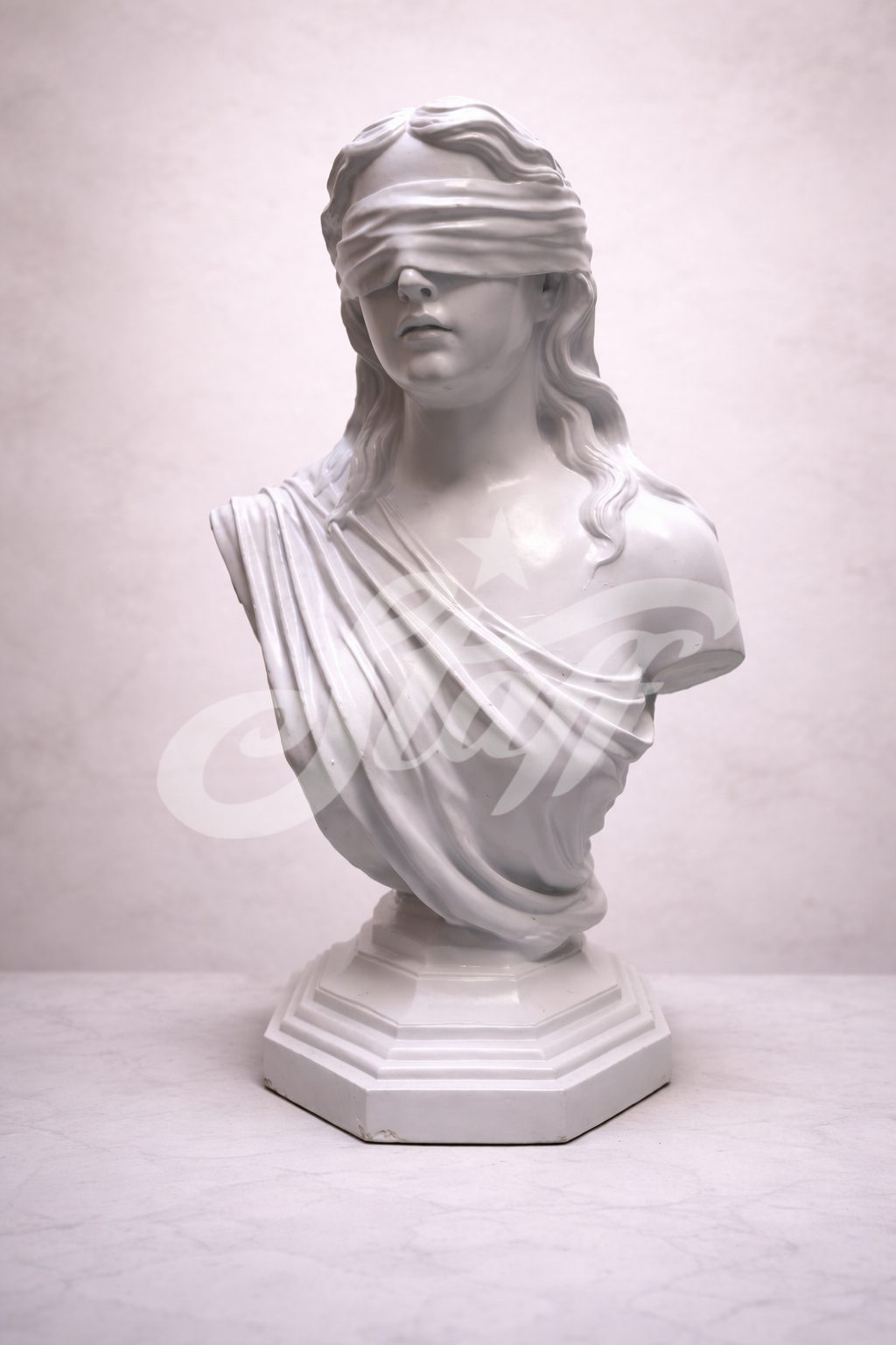 Busto Justicia Vendada Clásico