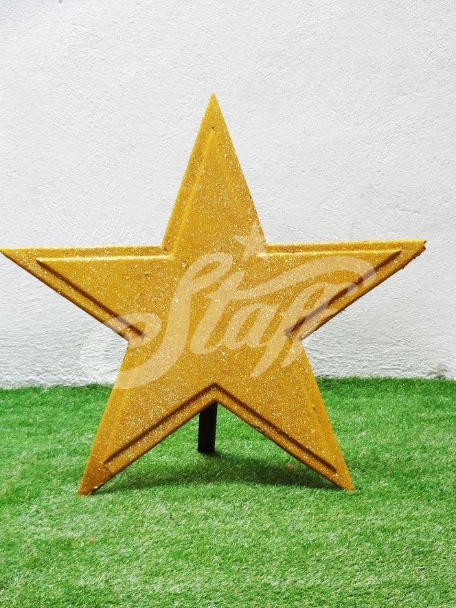 Estrella Dorada Decorativa