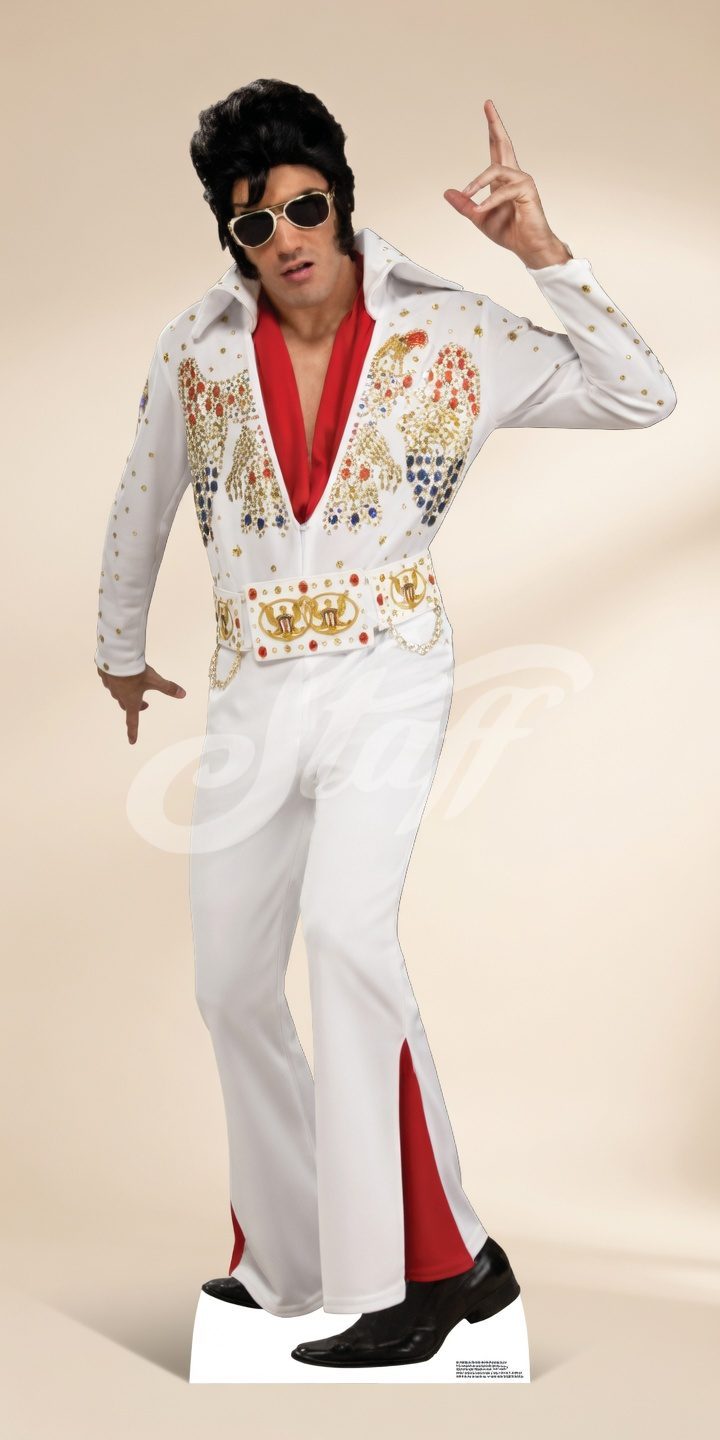 Figura Elvis Presley Traje Blanco