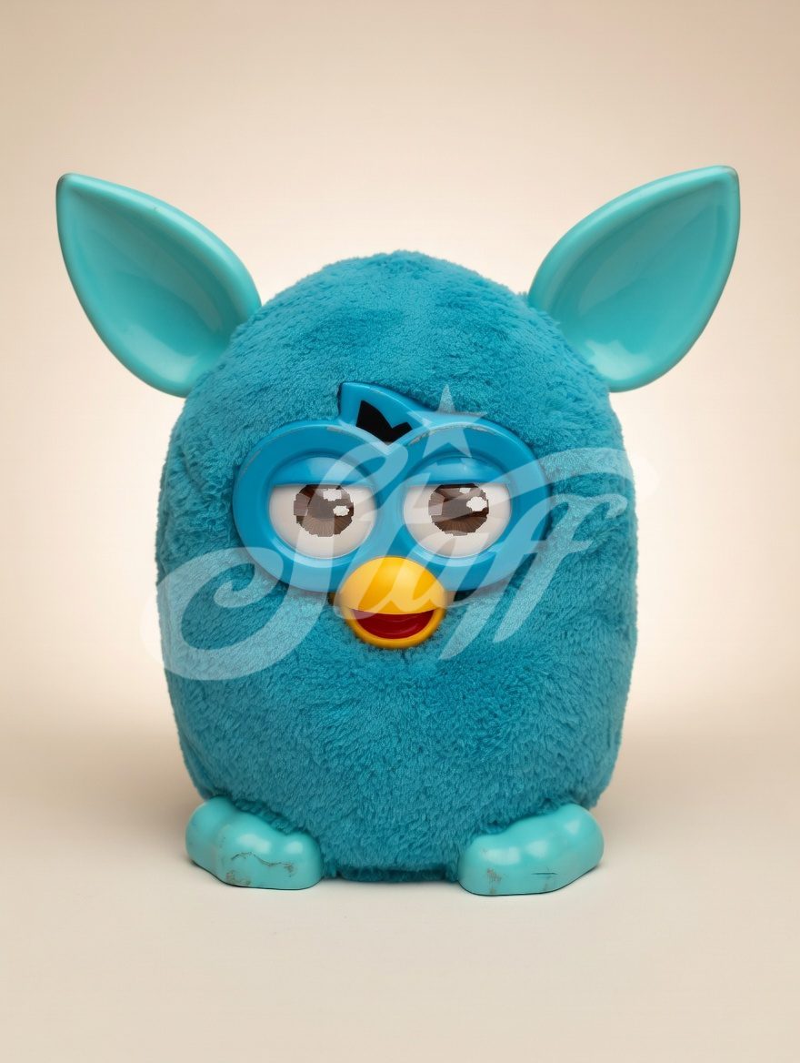 Furby Azul Turquesa Decorativo