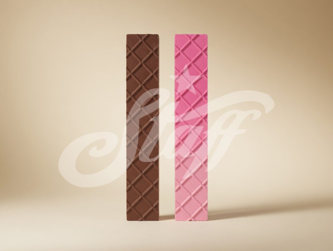 Barras de Chocolate Decorativas