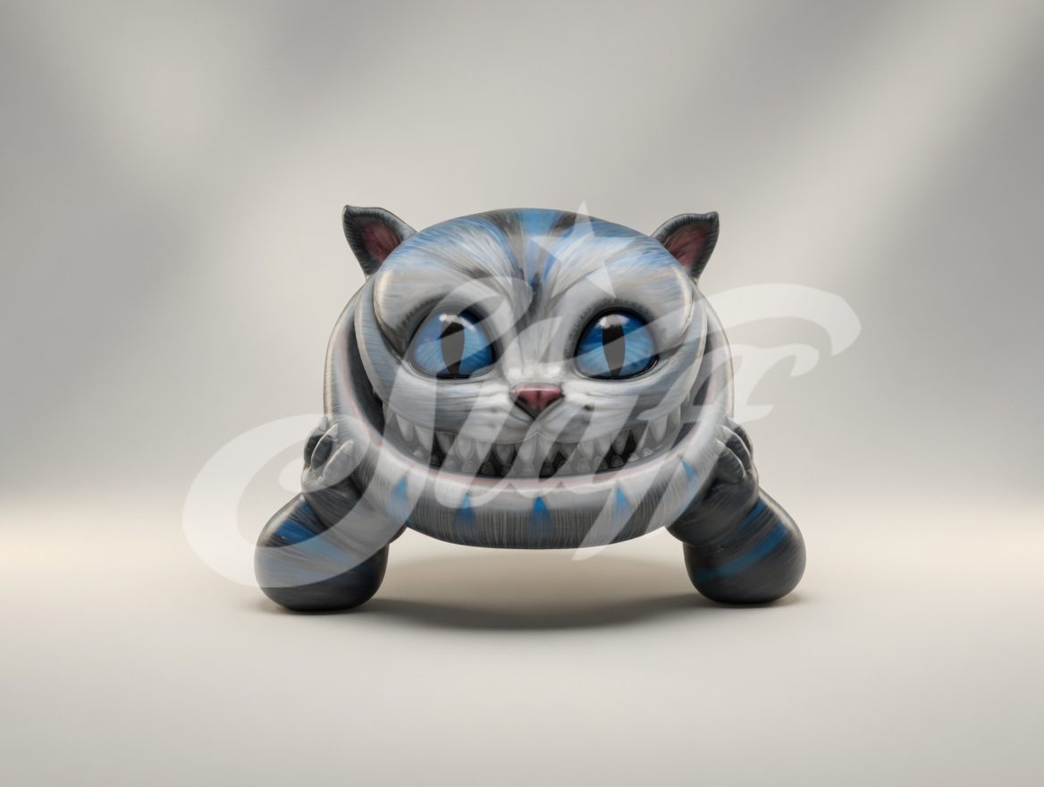 Gato de Cheshire Grande.