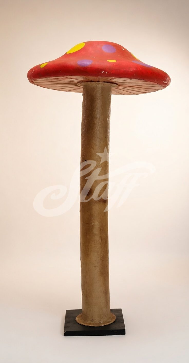 Hongo Rojo Amanita Decorativo