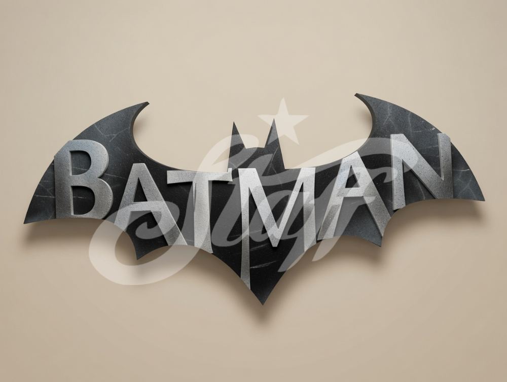 Letrero de Batman 