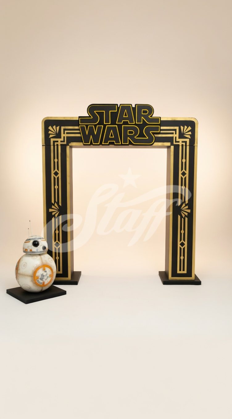 Pórtico Star Wars Dorado