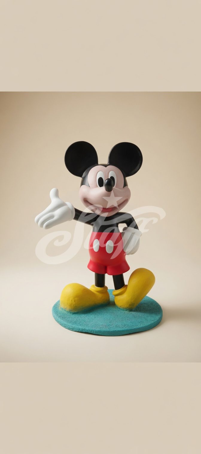 Estatua Mickey Mouse Clásico