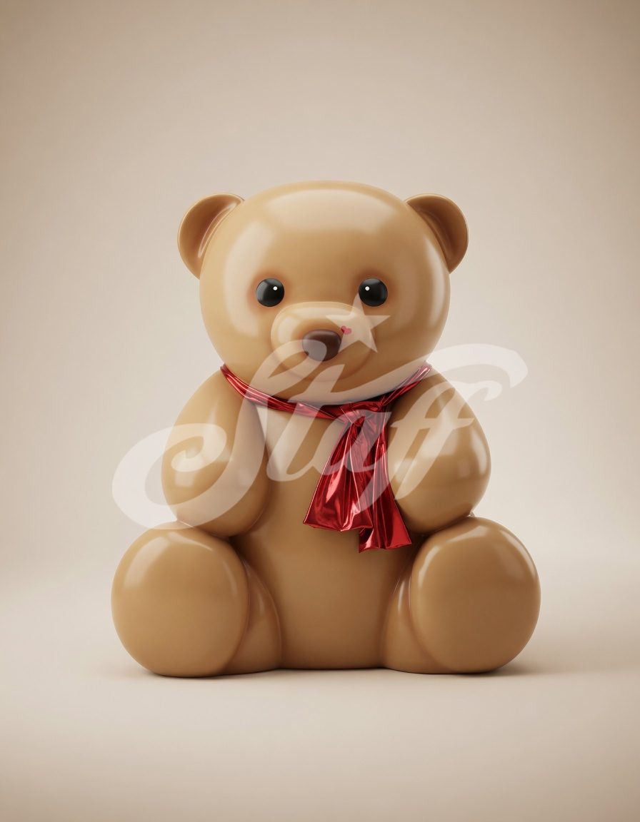 Osito Peluche Decorativo Rosa