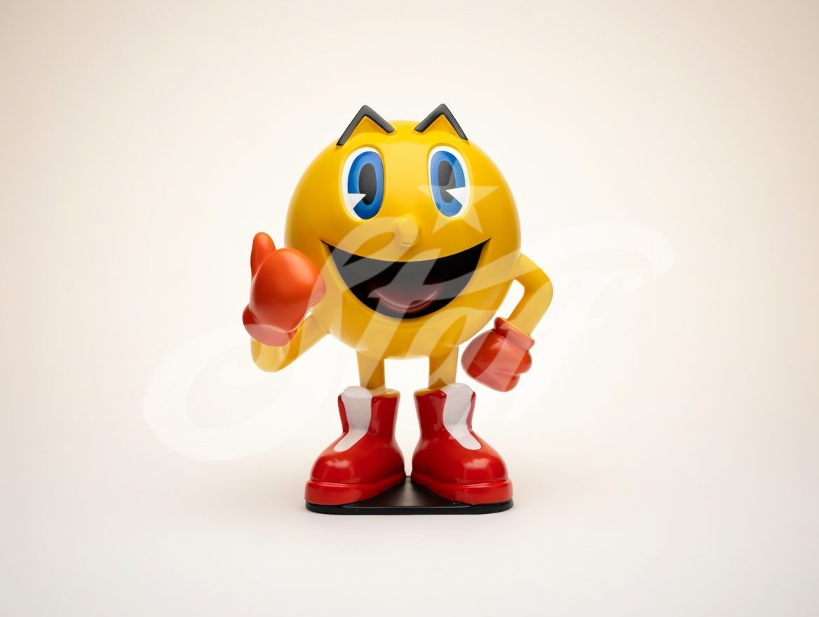 Pac-Man Figura Decorativa Retro