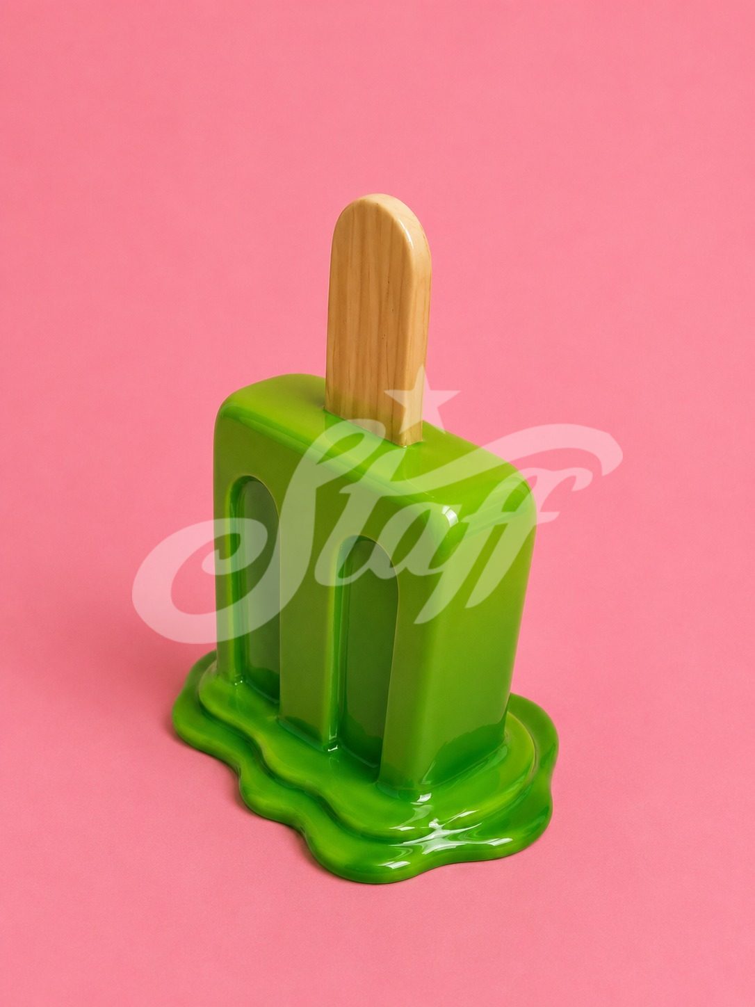 Paleta de Hielo Derretida Pop Art