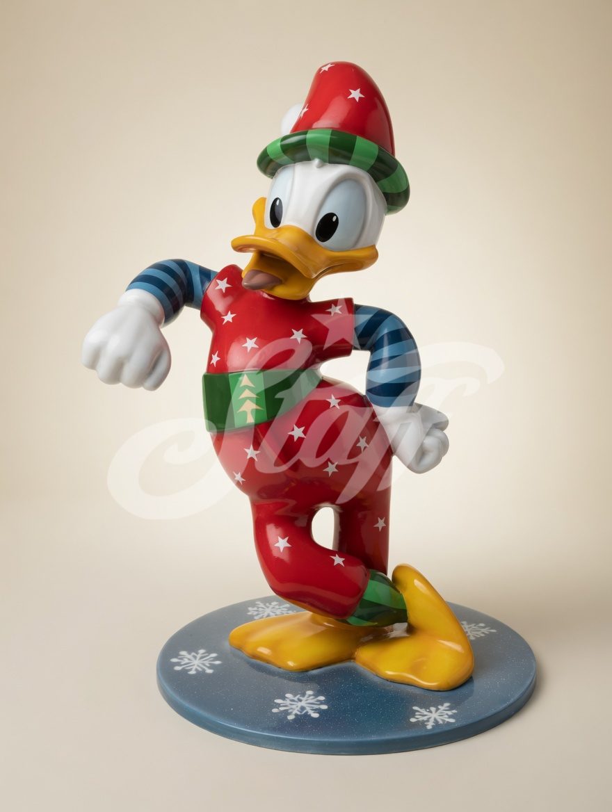 Pato Donald Navideño Decorativo