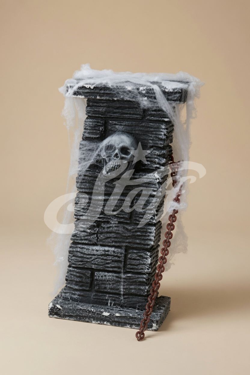 Pedestal decorativo temático de Halloween