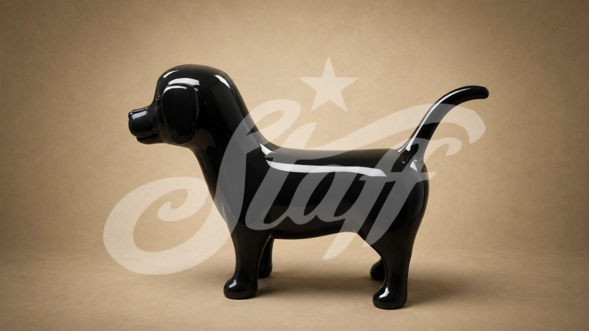 Perro Salchicha Decorativo Elegante