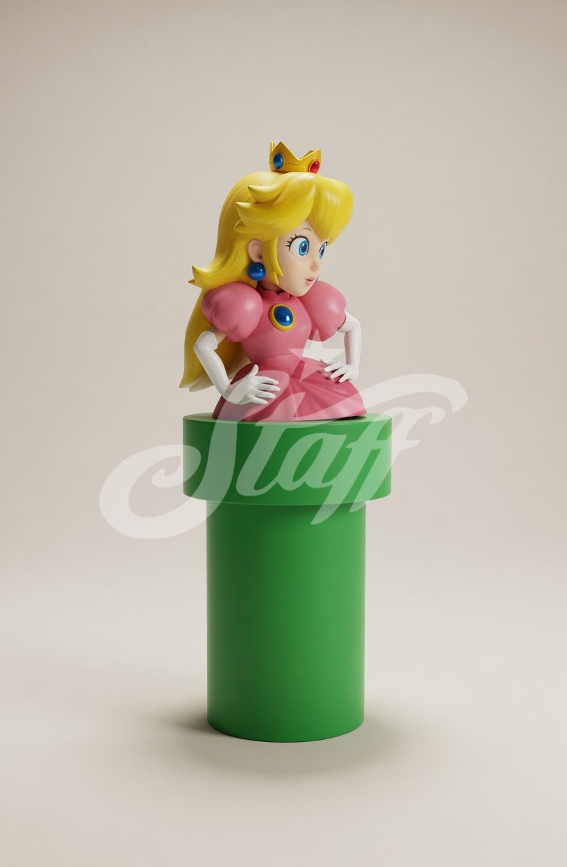 Princess Peach Pop-Up Tubo Verde