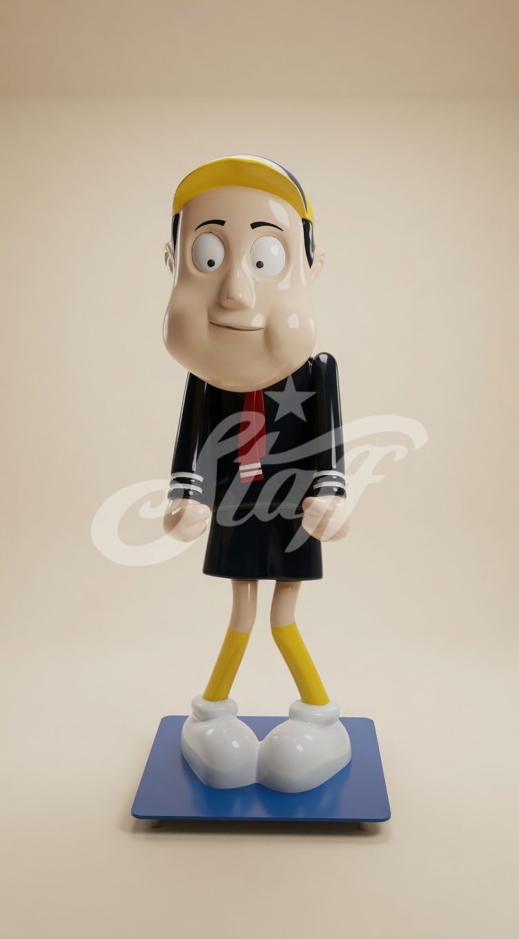 Figura Quico Caricatura Decorativa