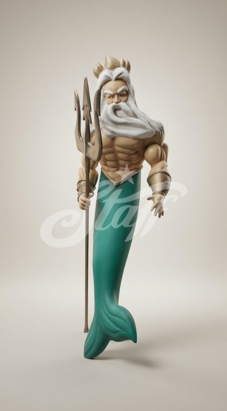Rey Tritón - Figura Decorativa