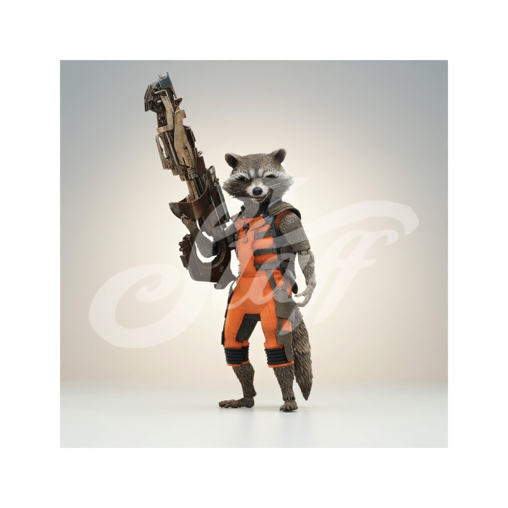 Rocket Mapache Guardián Galáctico