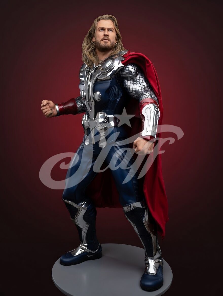 Thor Dios del Trueno Hiperrealista