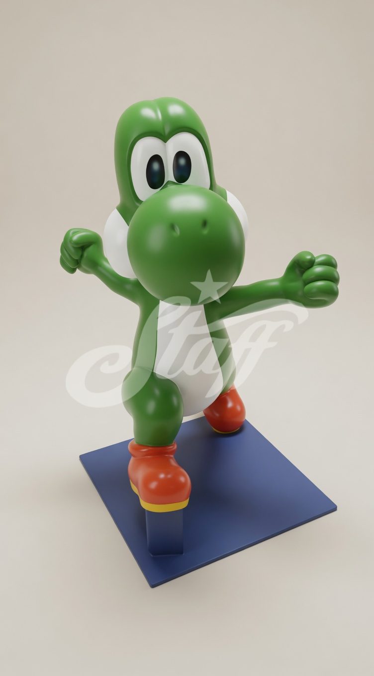 Yoshi Figura Decorativa Mario Bros