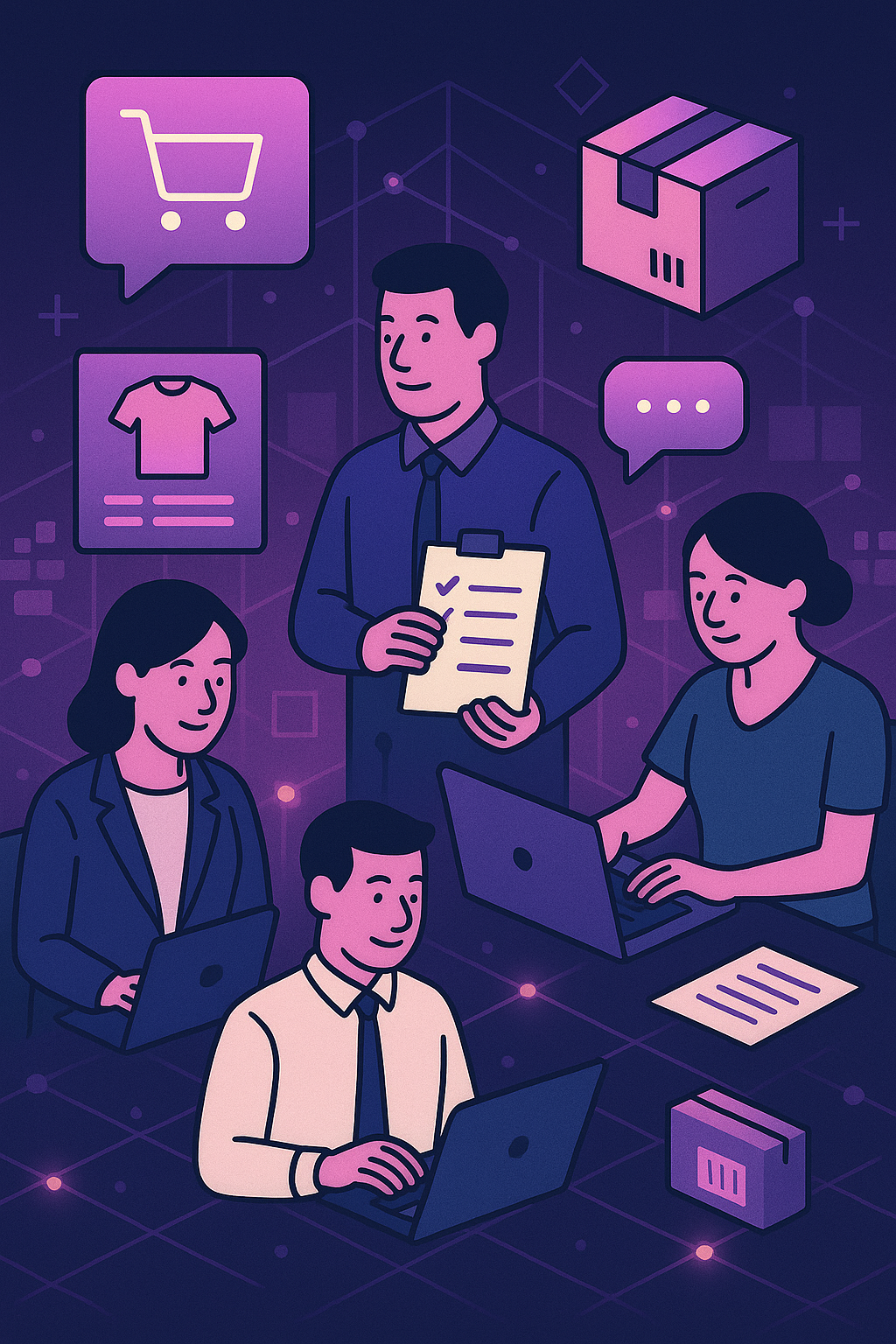 Background for E-commerce