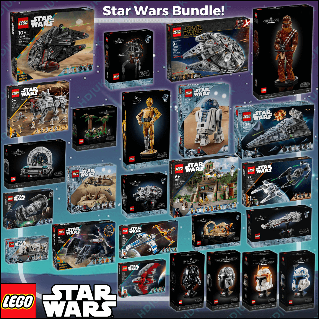 Mega Star Wars Lego Bundle (25 Sets)