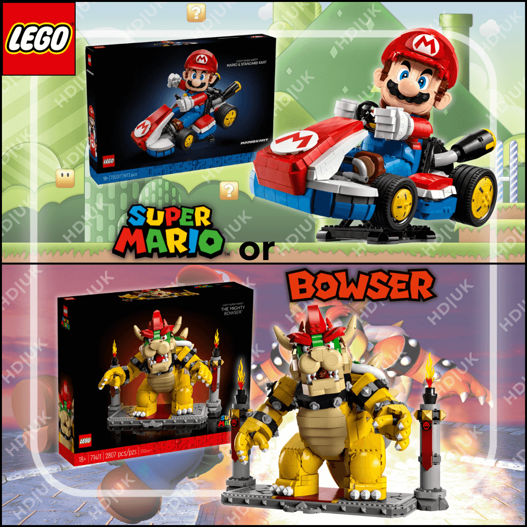 Mario or Bowser? Win the Mighty Bowser or Mario & Standard Kart! You Decide!