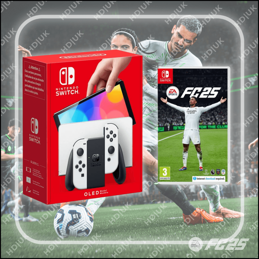 Nintendo Switch OLED White & EA SPORTS FC 25