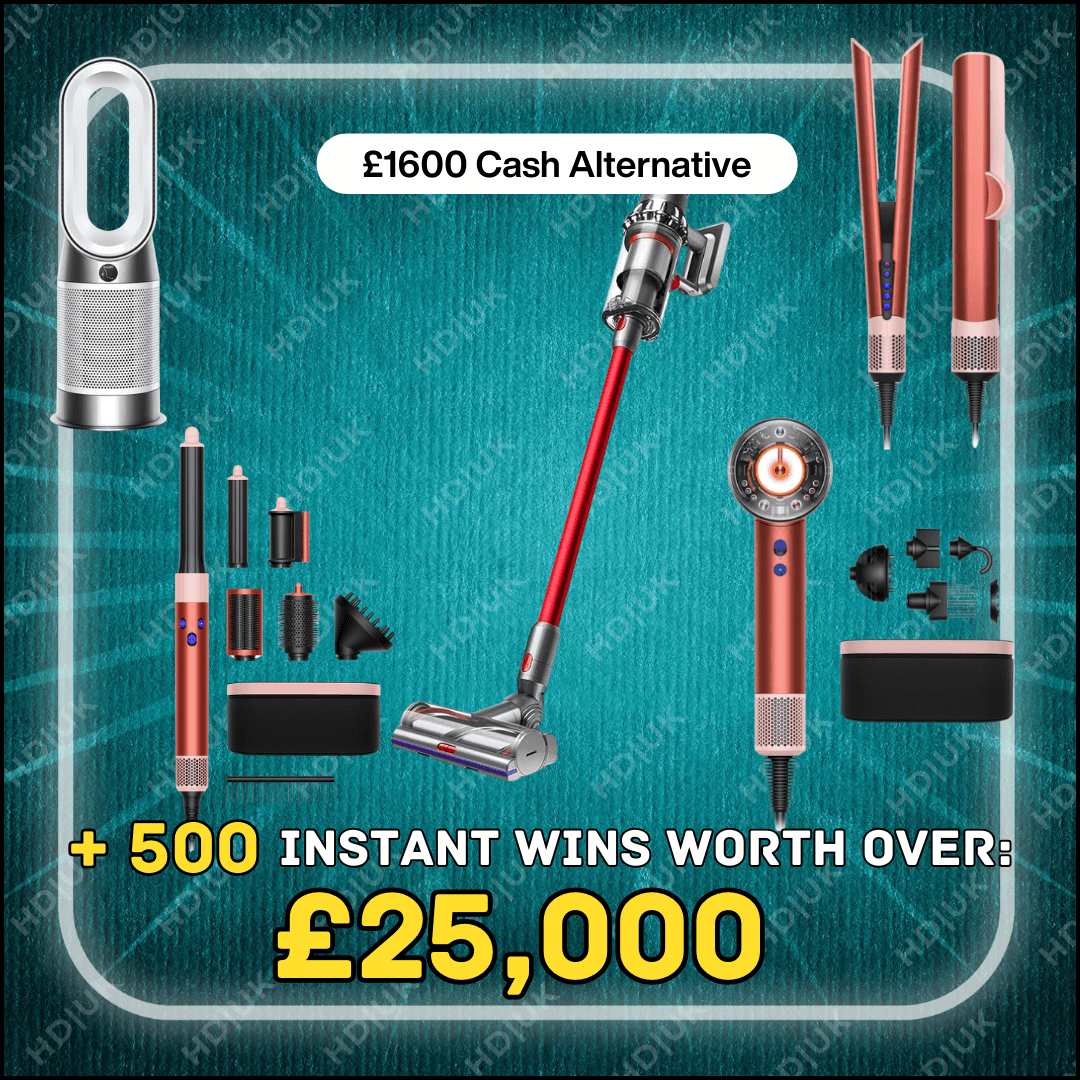 Mega Dyson Bundle + 500 Instant Wins