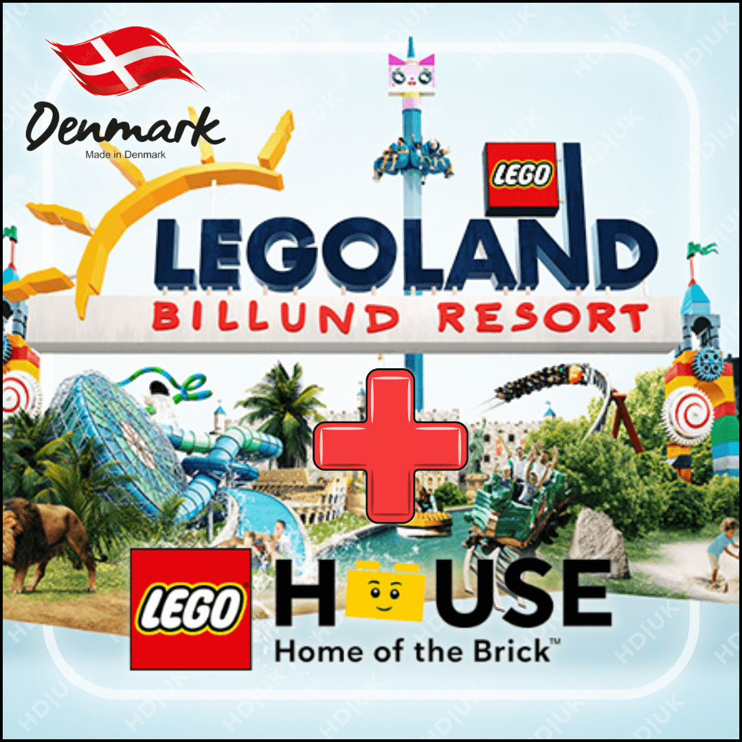 Legoland Billund Plus Lego House + £1000 Spending Money