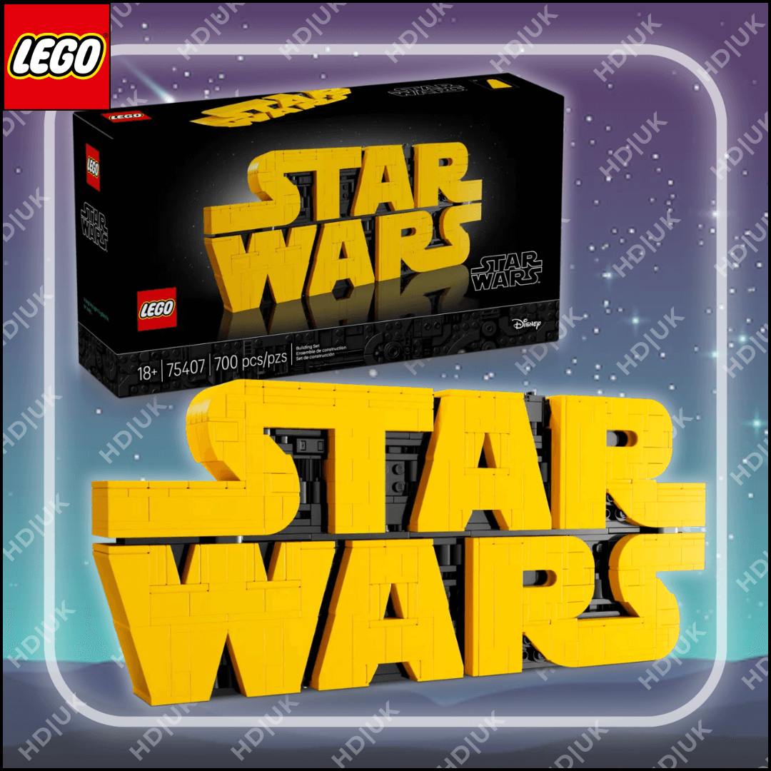 Brick-Built Star Wars Logo - Auto Draw