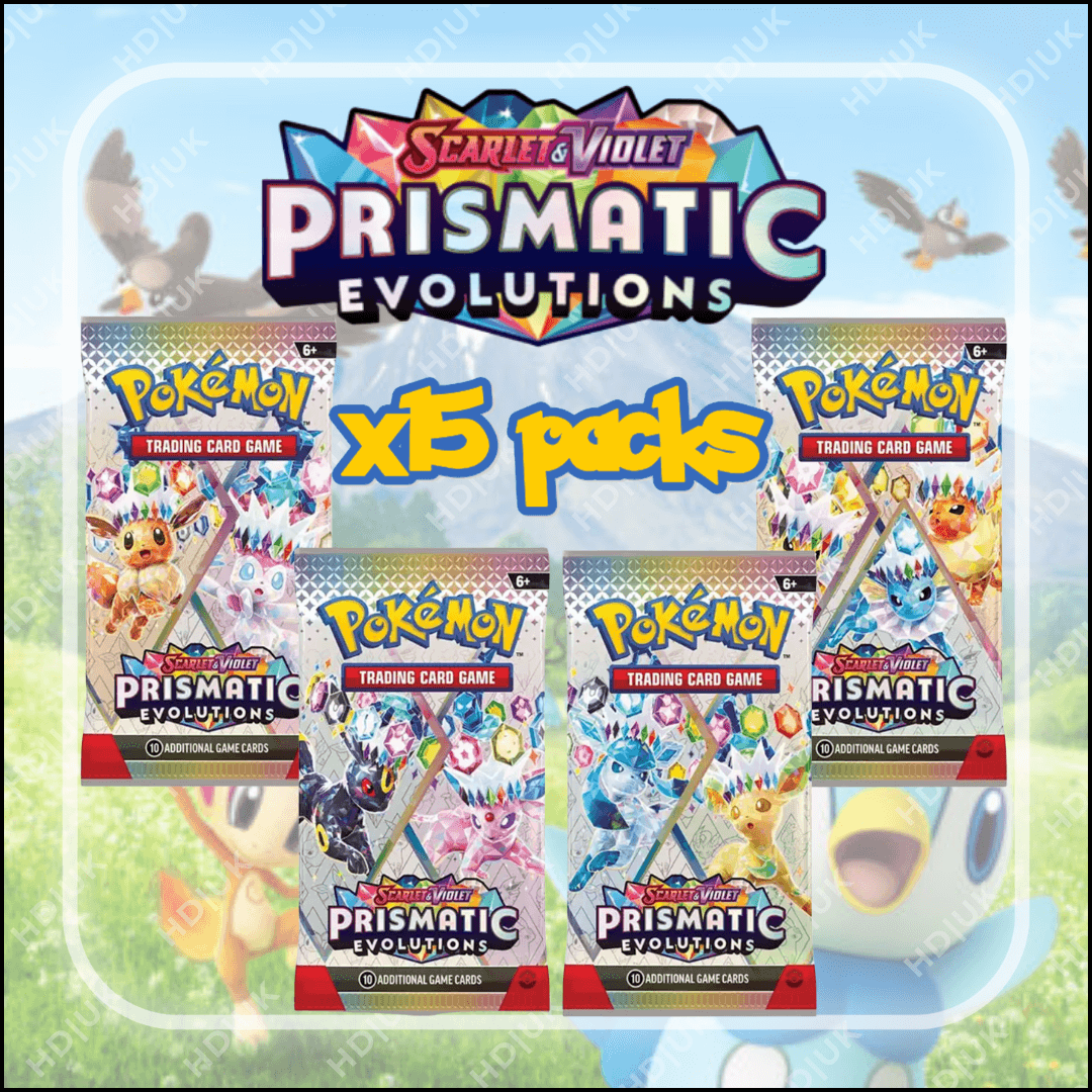 Prismatic Evolutions Booster Pack Bundle